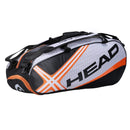Original HEAD Tennis Bag 6 Tennis Rackets Men Padel Tennis Backpack Djokovic HEAD Tennis Racket Backpack With Shoes Compartment