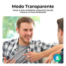 Fone Bluetooth QCY HT05 com Cancelamento de Ruído Ativo