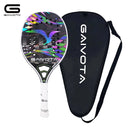 GAIVOTA 2025 5.5 carbon fiber 24K rough particle surface professional training beach tennis racket with ball bag