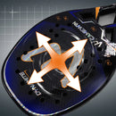 The new 3k carbon Beach tennis racket Full carbon fiber rough surface With protective bag outer grip wrist care gift CAMEWIN