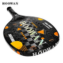 HOOWAN BUCKMIE Beach Tennis Racket Carbon Fiber 18K Grit Treatment Surface 20mm