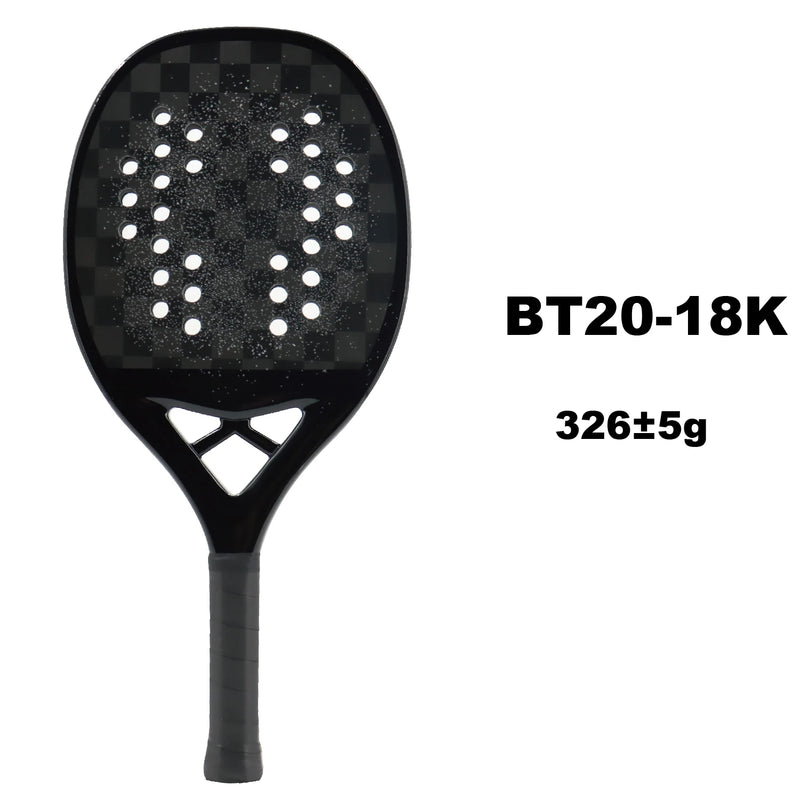 Beach Tennis Racket Surface Frosted Treatment Lightweight Outdoor Equipment With EVA Memory Flex Foam Core For Outdoor Training