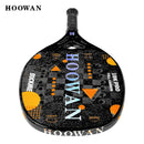 HOOWAN BUCKMIE Beach Tennis Racket Carbon Fiber 18K Grit Treatment Surface 20mm