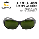 Cloudray 1064nm Style C OD6+ Laser Safety Goggles Protective Glasses Shield Protection Eyewear For YAG DPSS Fiber Laser
