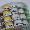 15/30/60/120PCS Wilson Tennis Overgrip PU Tennis Racket Sweat Band Absorption Grip Badminton Racket Handle Grip Tennis Griptape