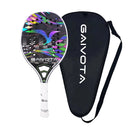 GAIVOTA 2025 5.5 carbon fiber 24K rough particle surface professional training beach tennis racket with ball bag