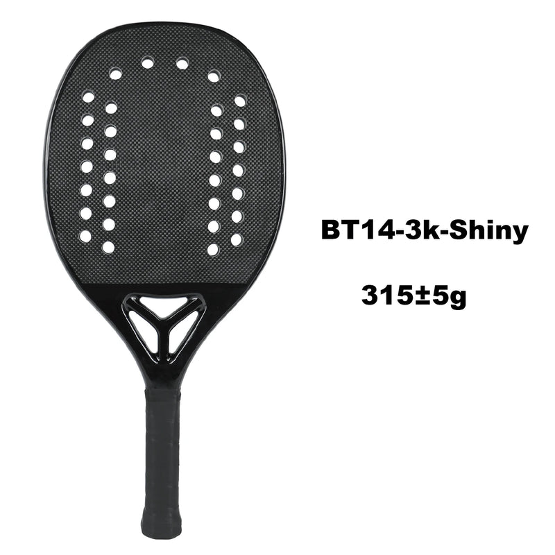 Beach Tennis Racket Surface Frosted Treatment Lightweight Outdoor Equipment With EVA Memory Flex Foam Core For Outdoor Training