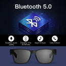 KUMI Meta V1 Smart Glasses Polarized Sunglasses Bluetooth glasses IPX4 Waterproof Open Ear Headphones AI Voice Assistant