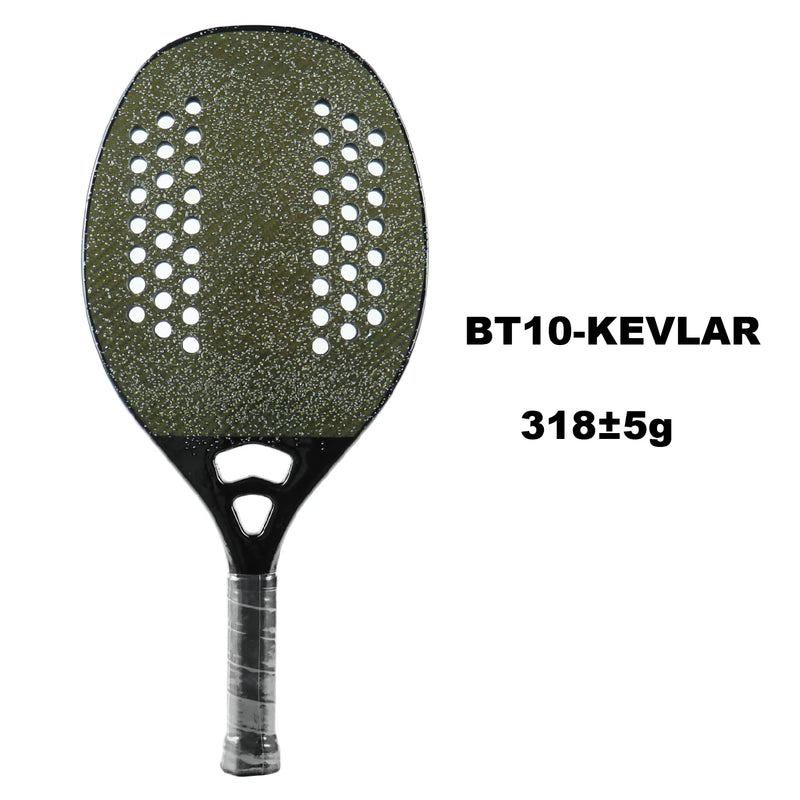 Beach Tennis Racket Surface Frosted Treatment Lightweight Outdoor Equipment With EVA Memory Flex Foam Core For Outdoor Training
