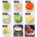 Cortador de Legumes Multifuncional 7 em 1