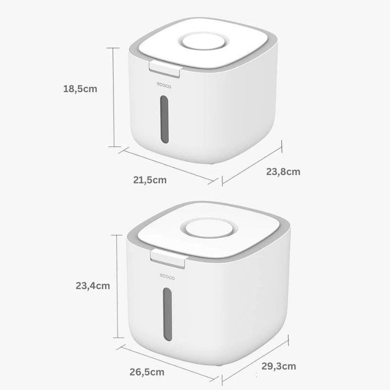 Pote para Arroz e Mantimentos - Hermético